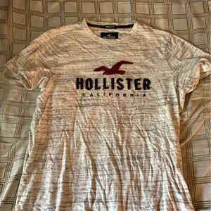 Hollister Gray Short Sleeve Tee Casual Comfort